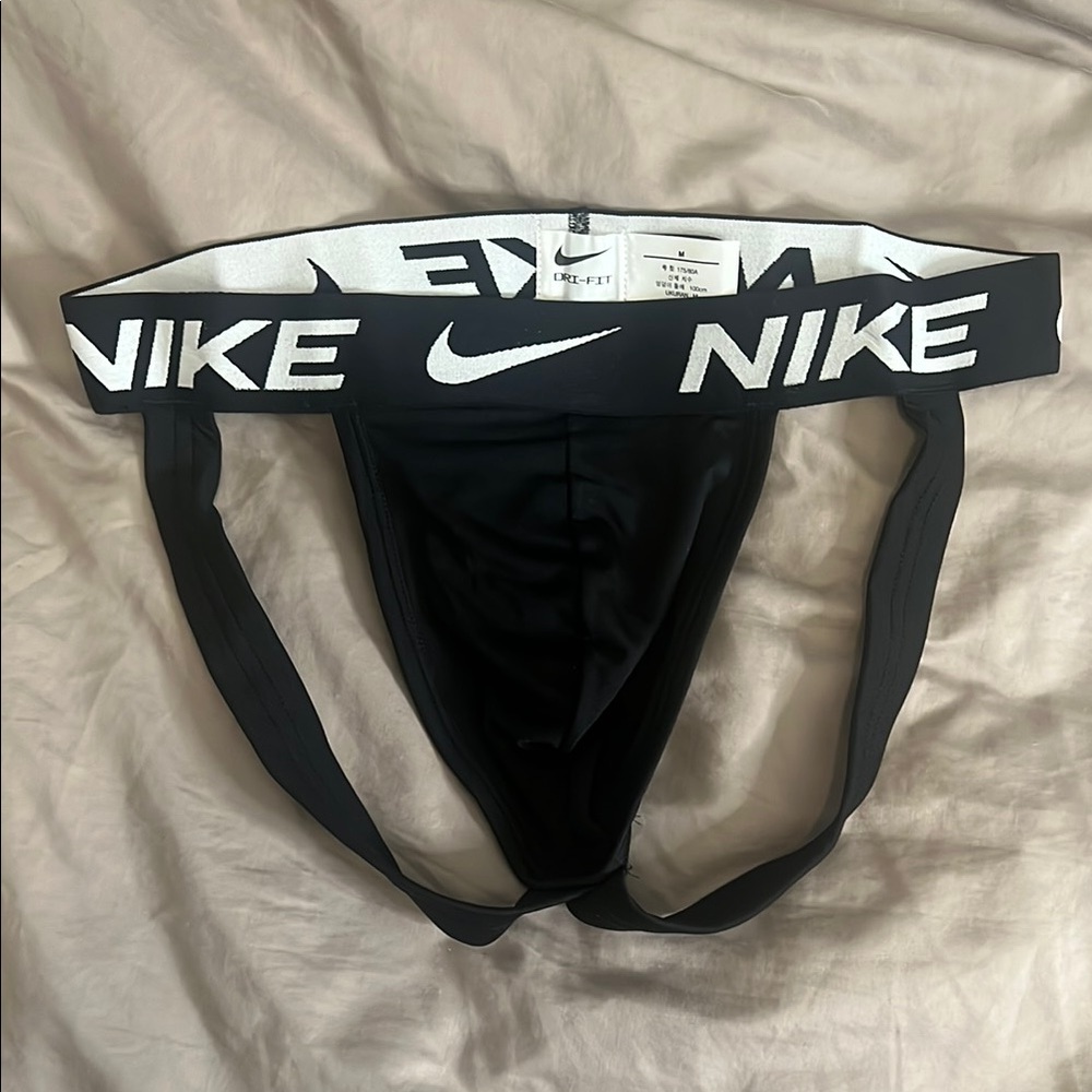 Nike Black Jockstrap | New | size medium